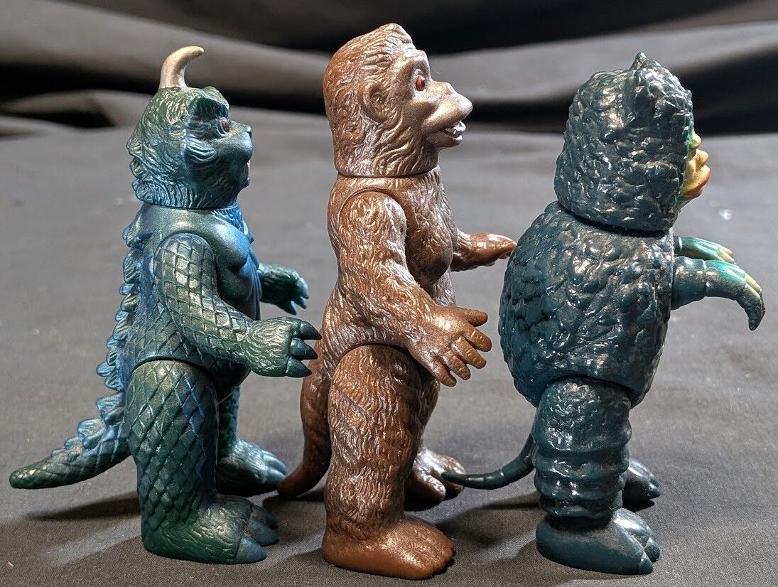ガラモン・ゴメス他「ウルトラQ」登場怪獣（ブルマァク魂）ミニソフビ