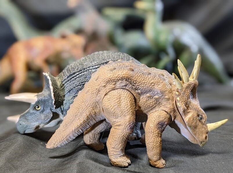 昭和レトロ恐竜（ツクダホビー）ソフビフィギュア６体セット 昭和レトロ恐竜（ツクダホビー）ソフビフィギュア6体セット : 恐竜