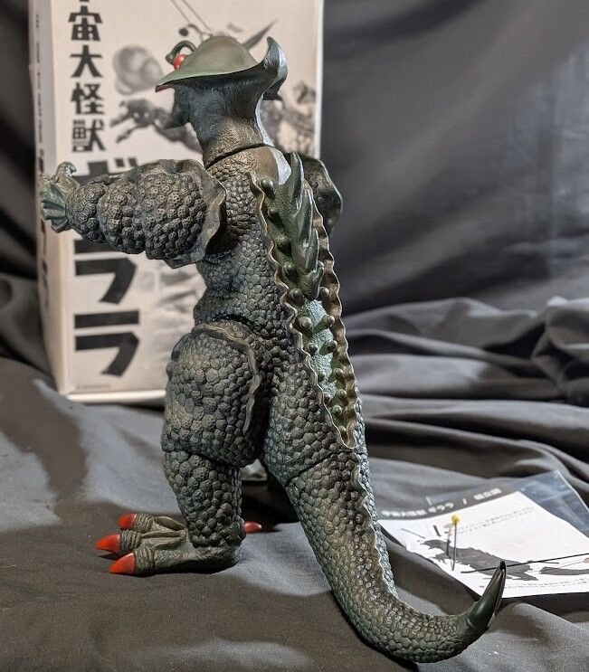 宇宙大怪獣ギララ（エクスプラス）箱付ソフビフィギュア : 恐竜怪獣大