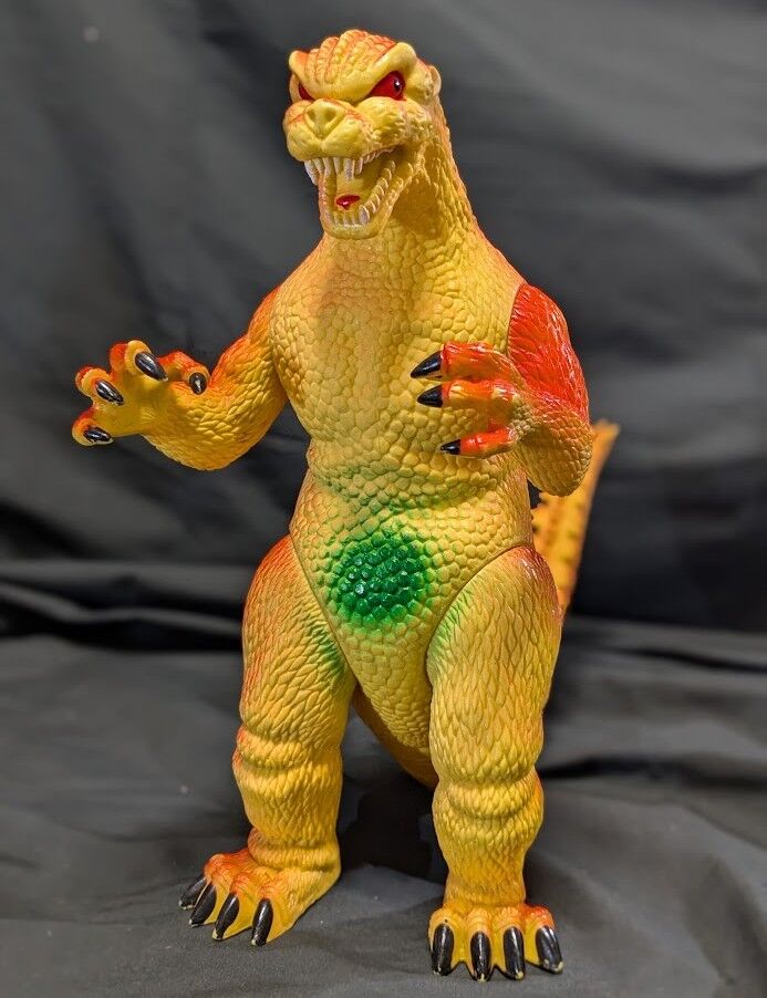 平成ゴジラ（メーカー不詳）無版権ソフビフィギュア 平成ゴジラ（メーカー不詳）無版権ソフビフィギュア : 恐竜怪獣