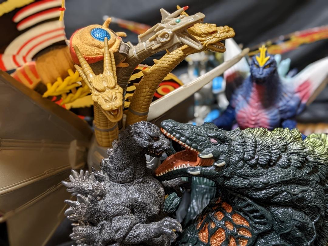 ゴジラ平成VSシリーズ（バンダイ）ソフビフィギュア20体セット