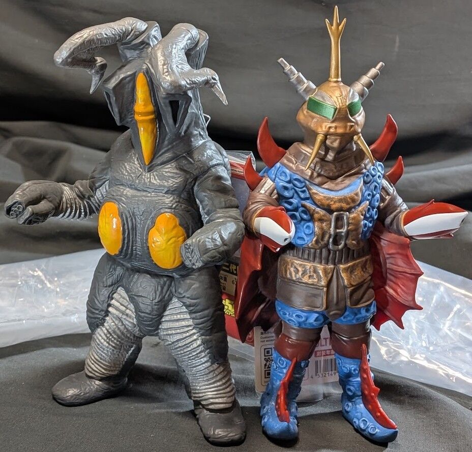 バット星人＆ゼットン2代目（エクスプラス）ウルトラ怪獣5000ソフビ2