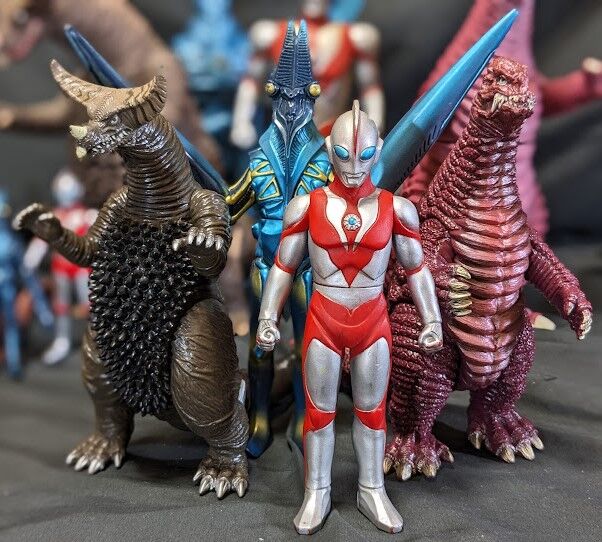 ウルトラマンパワード＆登場怪獣・宇宙人（バンダイ）ソフビフィギュア
