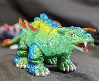 マグネドン(ブルマァク復刻・ポピーキングザウルス)ソフビ2体セット マグネドン(ブルマァク復刻・ポピーキングザウルス)ソフビ2体