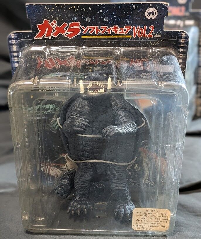 昭和ガメラ＆宇宙ギャオス（セガ・エクスプラス）ソフビフィギュア2体