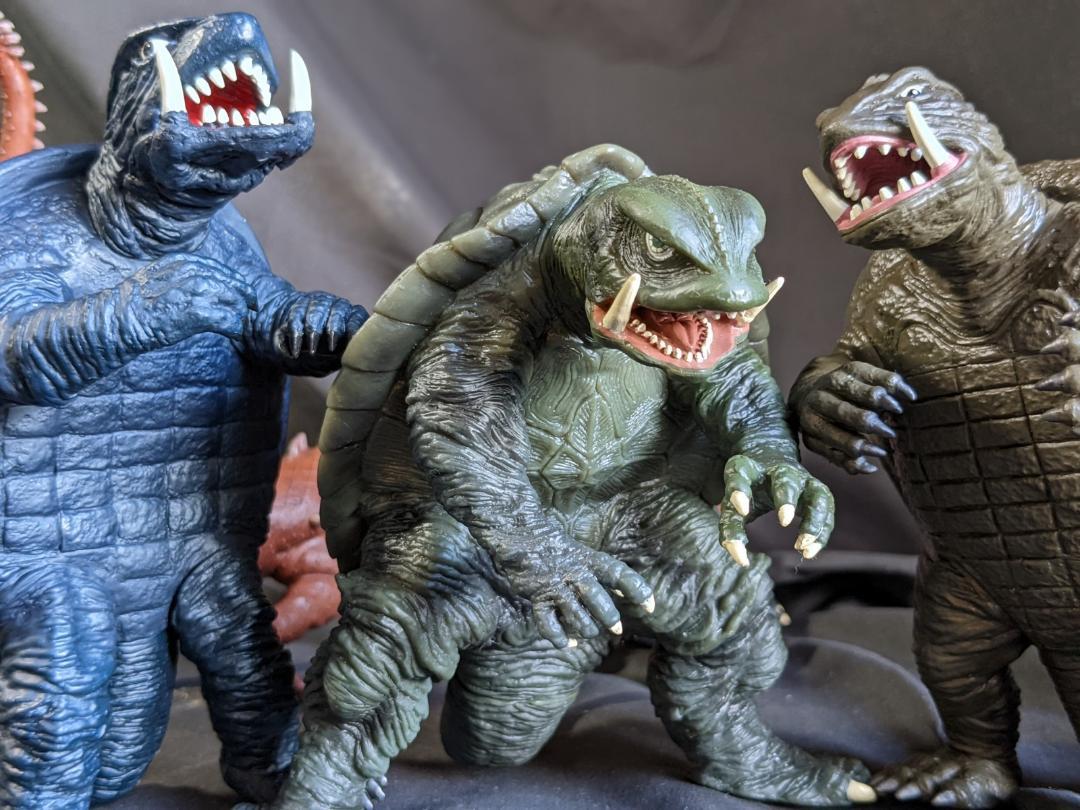 昭和・平成ガメラ＆ギロン＆宇宙ギャオス＆バルゴン（エクスプラス