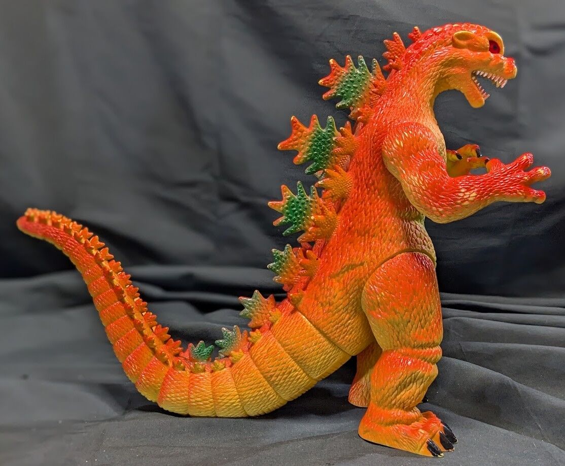 平成ゴジラ（メーカー不詳）無版権ソフビフィギュア : 恐竜怪獣大進撃