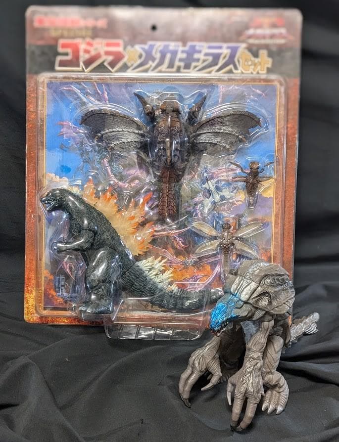 ゴジラ×メガギラス セット ＆オルガ（バンダイ）ソフビフィギュア