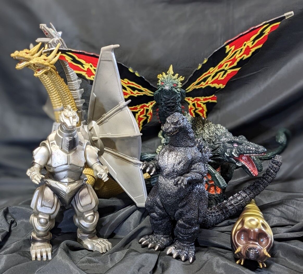 バンダイ 平成vsシリーズ「ゴジラvsキングギドラ」ソフビ