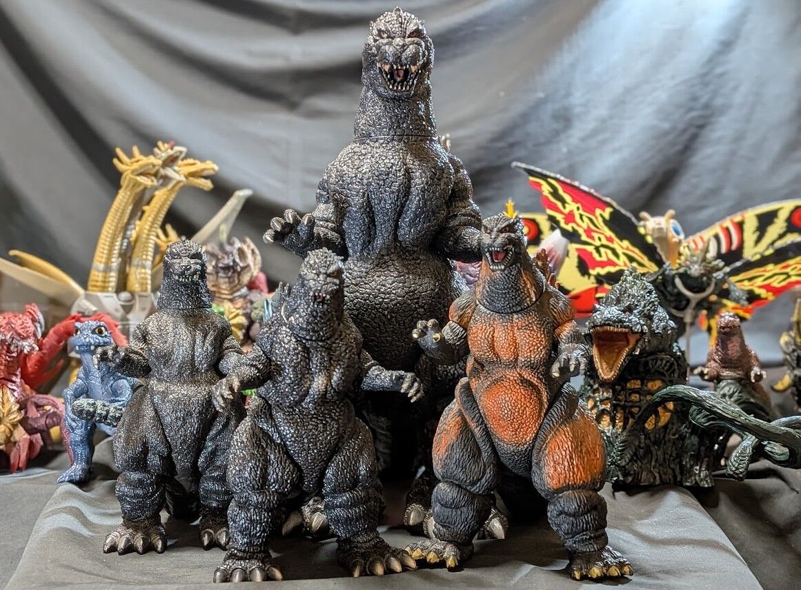 ゴジラ平成VSシリーズ（バンダイ）ソフビフィギュアコンプリート21体