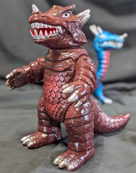 ゼロン＆ミドロン（マスダヤ）「スペクトルマン」登場怪獣ソフビ