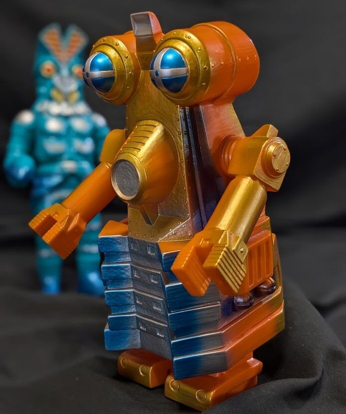バルタン星人Jr.＆ビルガモ（やまなや怪獣郷）ソフビフィギュア2体