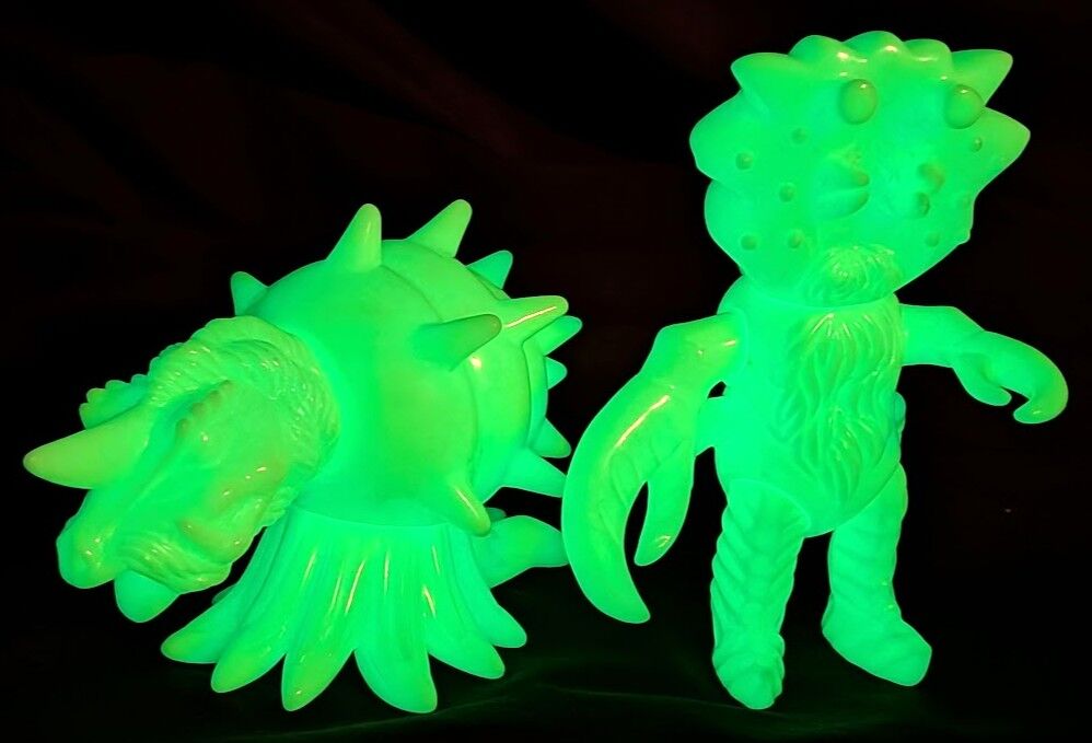 ザバミ＆ガガラ「仮面の忍者赤影」登場怪忍獣（マーミット）ビニパラ 蓄光版 ソフビ ザバミ＆ガガラ「仮面の忍者赤影」登場怪忍獣（マーミット）ビニパラ