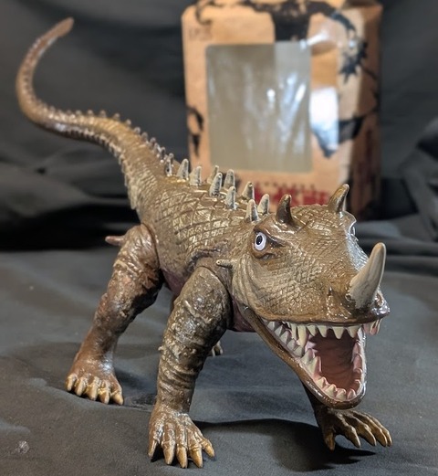 バルゴン 昭和ガメラ対戦怪獣（エクスプラス）ソフビフィギュア 箱付