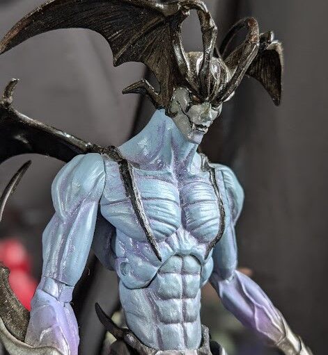 デビルマン（フューチャーモデルズ）開封済4体セット : 恐竜怪獣大