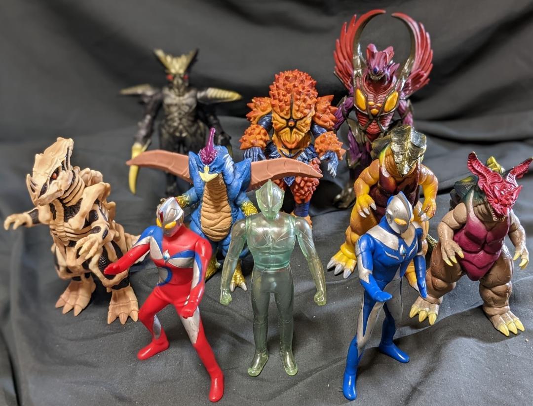 ウルトラマンコスモス&登場怪獣・宇宙人ソフビフィギュア ウルトラマンコスモス&登場怪獣・宇宙人ソフビフィギュア