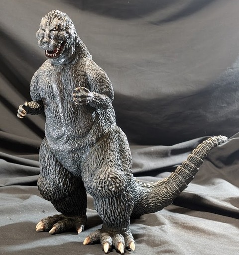 ゴジラ1954（海洋堂）ソフビ ガレージキット 塗装済完成品 : 恐竜怪獣