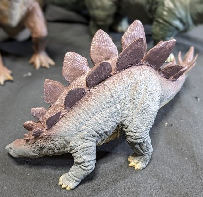 昭和レトロ恐竜(ツクダホビー)ソフビフィギュア3体セット 昭和レトロ恐竜(ツクダホビー)ソフビフィギュア3体セット