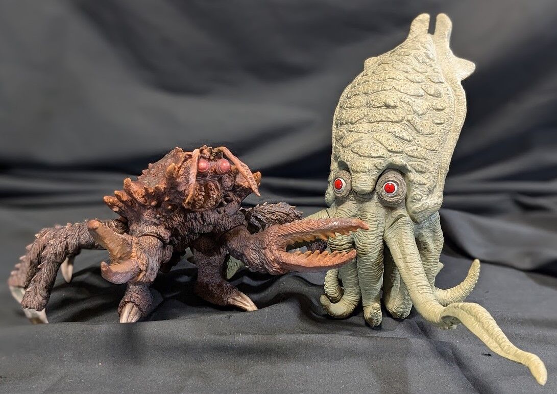 大怪獣シリーズ東宝怪獣総進撃 ゲゾラ＆ガニメ（バンダイミュージアム