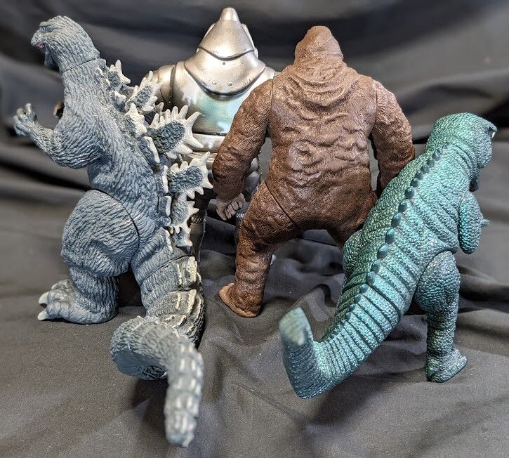 キングコング＆メカニコング＆ゴロザウルス（バンダイ）＆ゴジラ