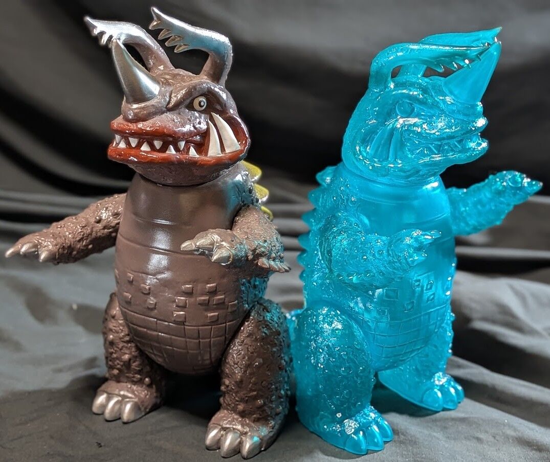 マーミット　ビニールパラダイス　限定版　ネロンガ　クリア　ソフビ　フィギュア ネロンガ＆クリア「ウルトラマン」登場（マーミット）ビニール