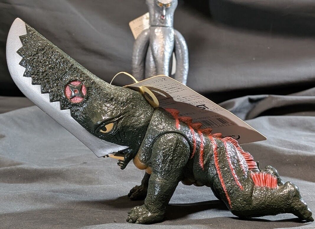 ギロン＆バイラス 昭和ガメラ登場怪獣（バンダイ）タグ付ソフビ