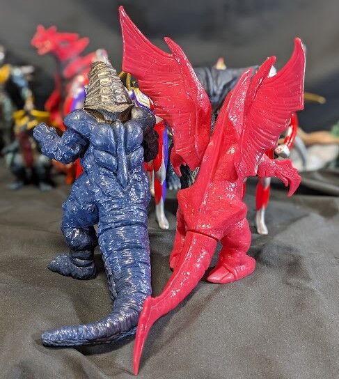 ウルトラマンティガ・ダイナ・ガイア＆怪獣（バンダイ）ソフビ13体