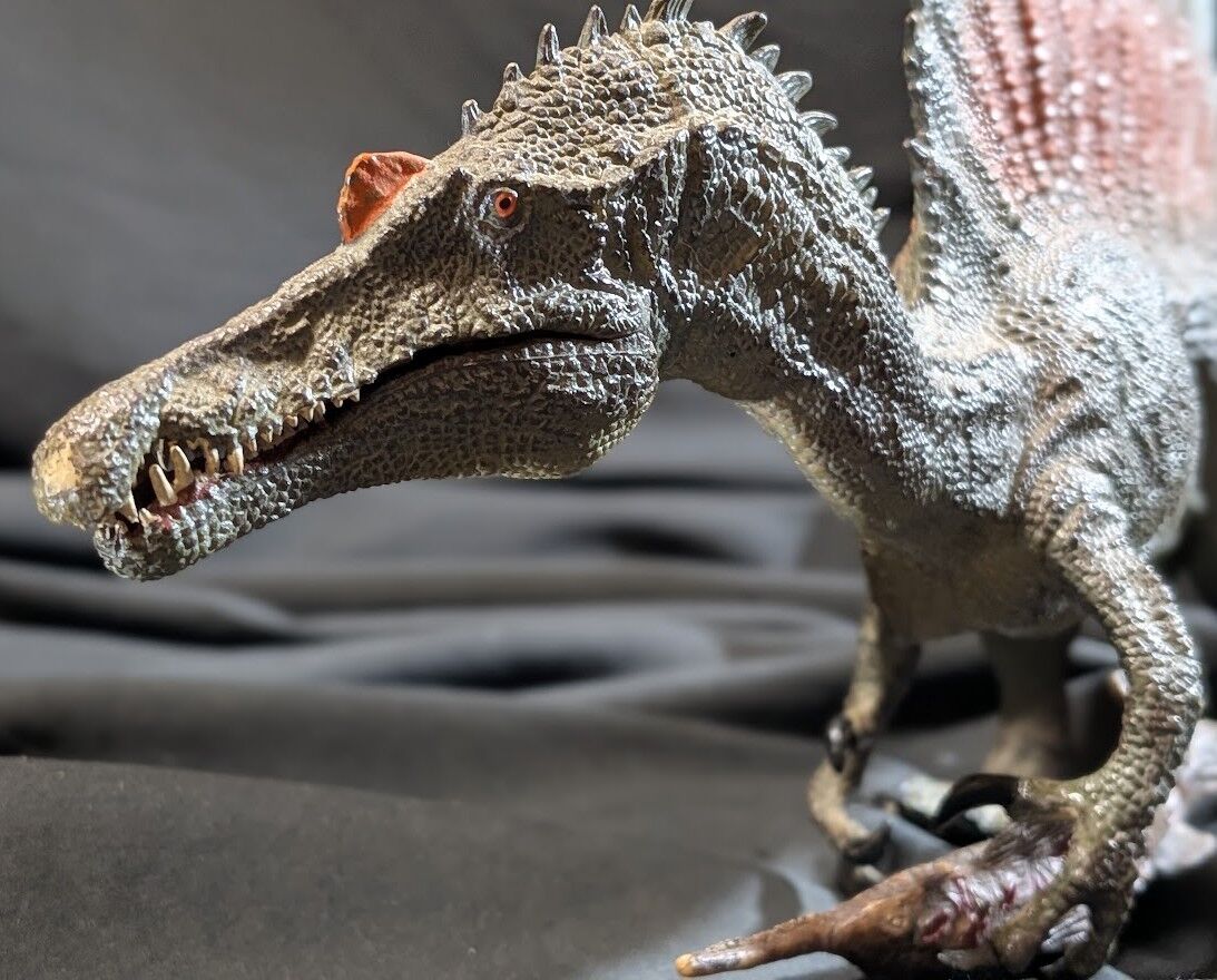 スピノサウルス（PNSO）PVCフィギュア 古代魚付 : 恐竜怪獣大進撃