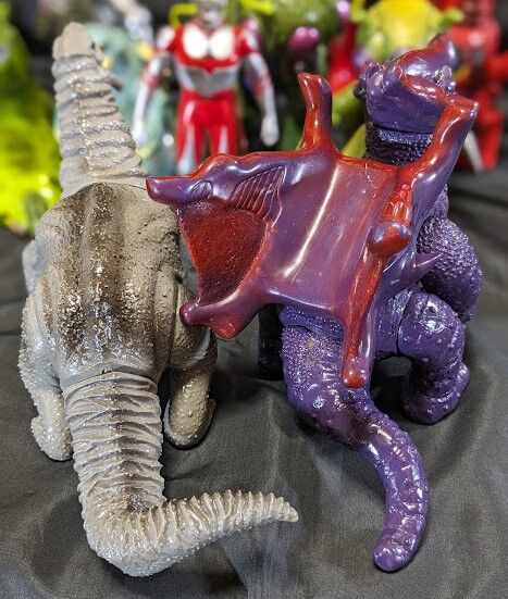 ウルトラマングレート＆登場怪獣（バンダイ）ソフビ・コンプ15体セット
