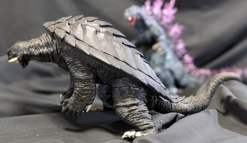 ミレニアム雛形ゴジラ＆ガメラ3（バンプレスト製）ソフビフィギュア2