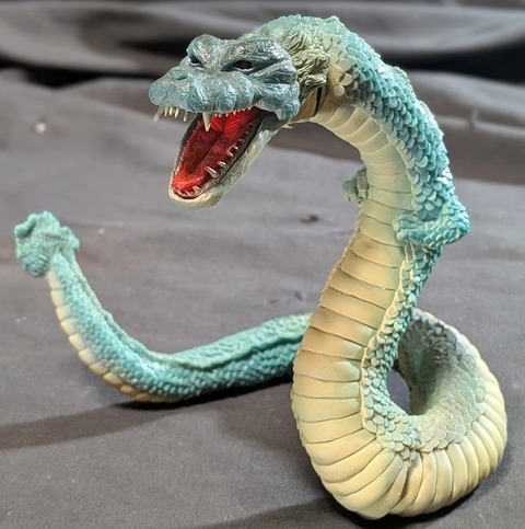 マンダ二代目「怪獣総進撃」登場（Y・MSF）ソフビフィギュア