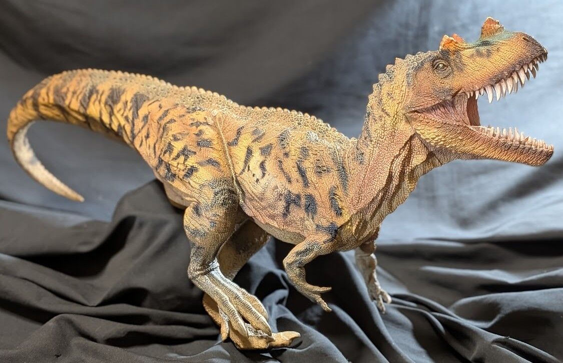 ケラトサウルス（PNSO）ソフビフィギュア : 恐竜怪獣大進撃