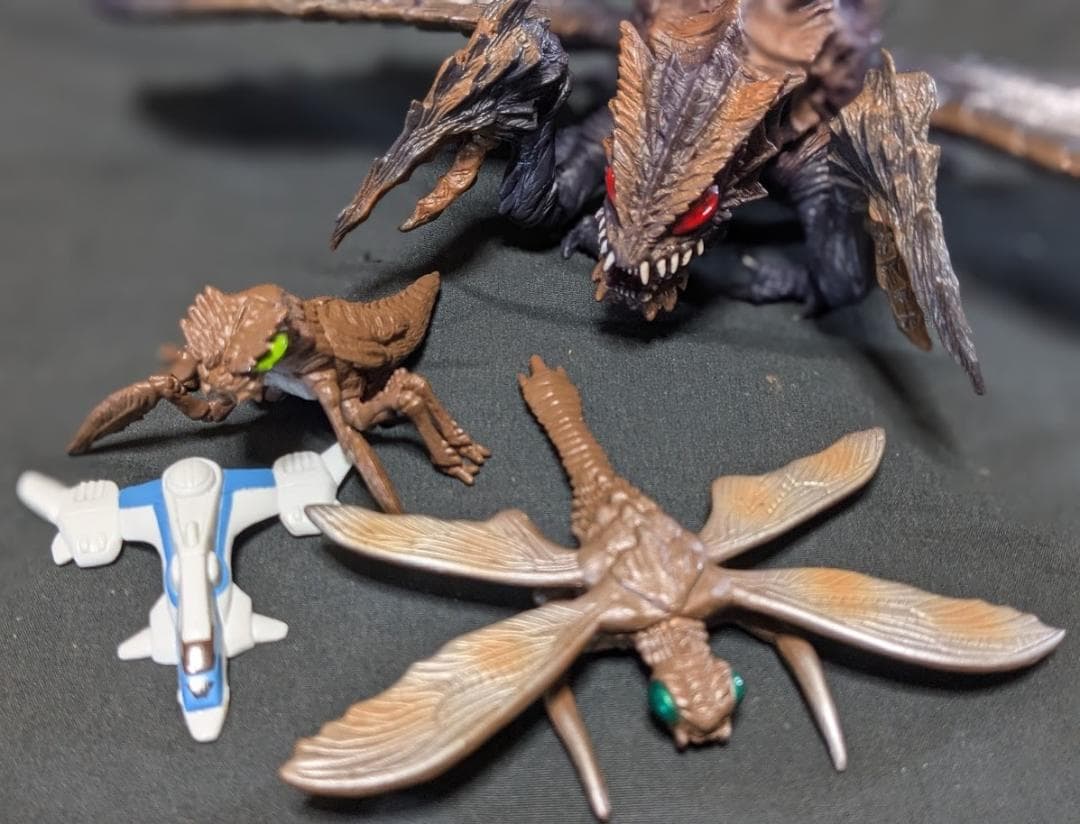 ゴジラ×メガギラス セット ＆オルガ（バンダイ）ソフビフィギュア ゴジラ×メガギラス セット ＆オルガ（バンダイ）ソフビフィギュア