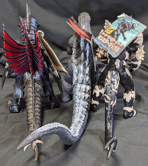 FWゴジラ・ガイガン・モンスターX(バンダイ)タグ付ソフビ FWゴジラ・ガイガン・モンスターX(バンダイ)タグ付ソフビ