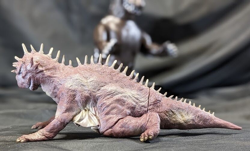 大怪獣バラン（マーミット・Y-MSF）ソフビフィギュア2体セット : 恐竜 