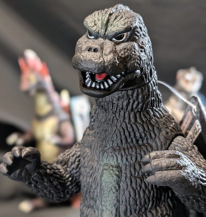 ゴジラ＆メカゴジラ＆チタノザウルス他（バンダイ）ムービーモンスター６体セット ゴジラ・メカゴジラ・チタノザウルス（バンダイ）ムービーモンスター3