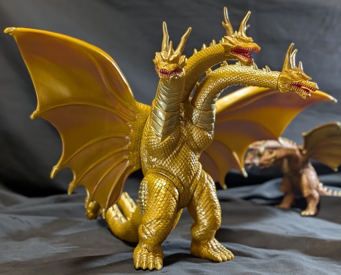キングギドラ＆白亜紀ギドラ「平成モスラ3」登場怪獣（バンダイ