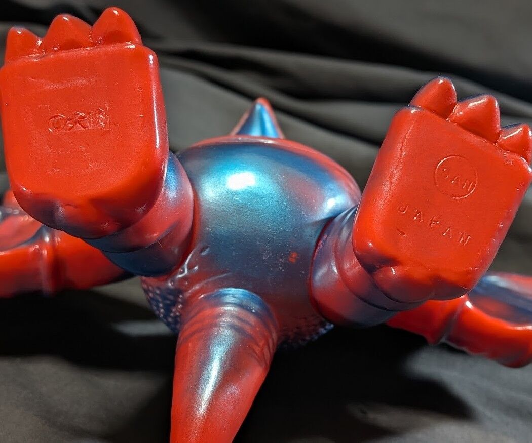 ギャオス（マルサン）電撃怪獣大作戦ソフビフィギュア : 恐竜怪獣大