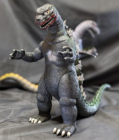 ゴジラ（インペリアル社）ゴム製フィギュア大小2体セット
