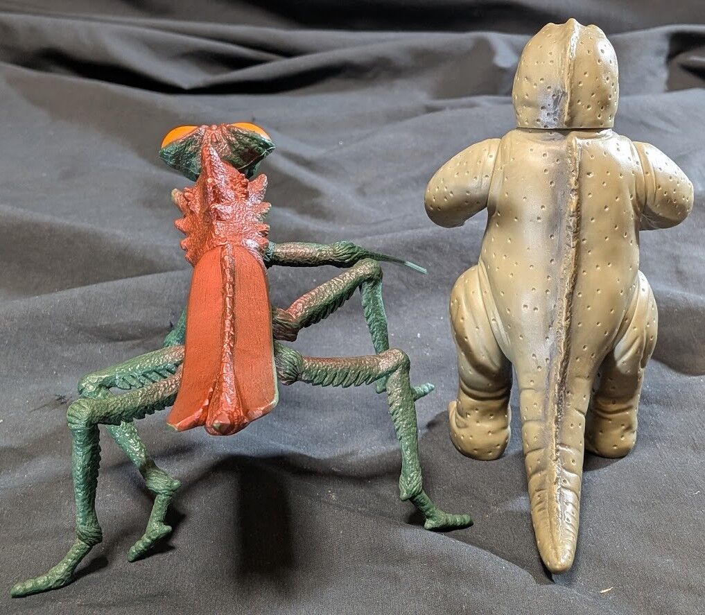 ミニラ＆カマキラス「ゴジラの息子」（バンダイ）ソフビフィギュア2体