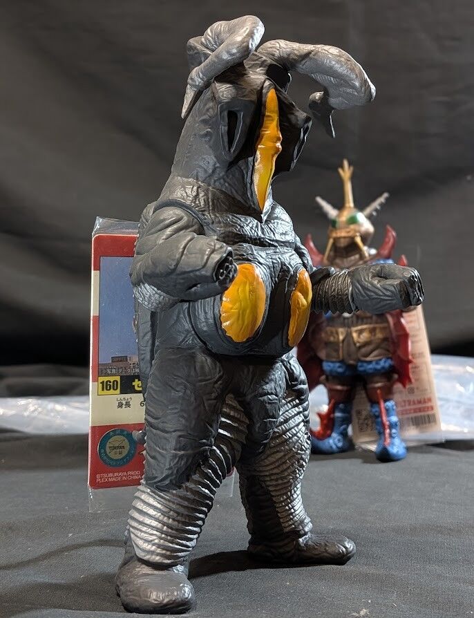 バット星人＆ゼットン2代目（エクスプラス）ウルトラ怪獣5000ソフビ2