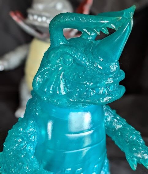 ガボラ＆クリア成型ネロンガ（マーミット）ソフビフィギュア２体セット ガボラ＆クリア成型ネロンガ（マーミット）ソフビフィギュア2体