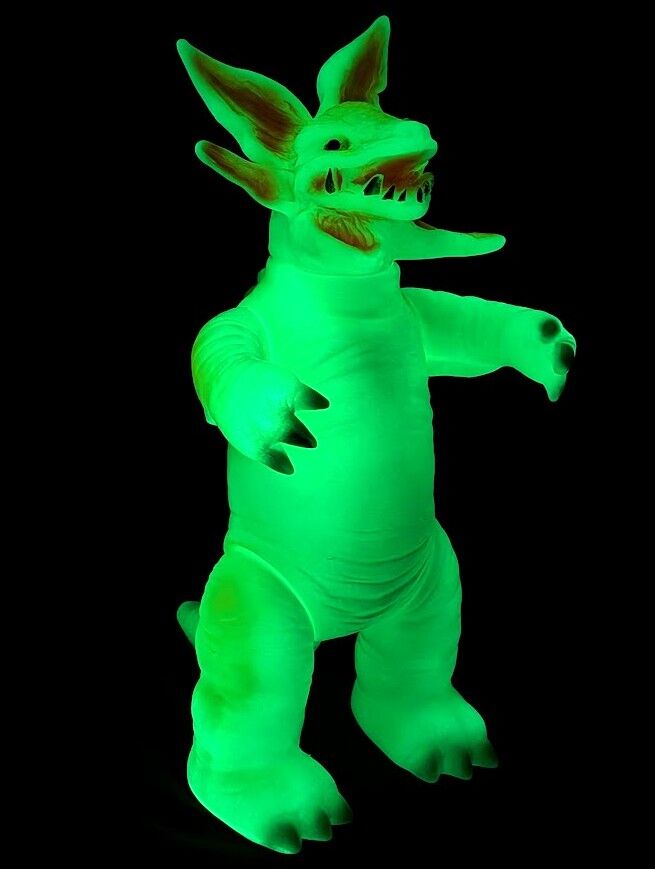 ガボラ　ブルマァク　蓄光 ブルマァク BULLMARK/ソフビ/ガボラ/蓄光｜墓場の画廊ONLINE STORE