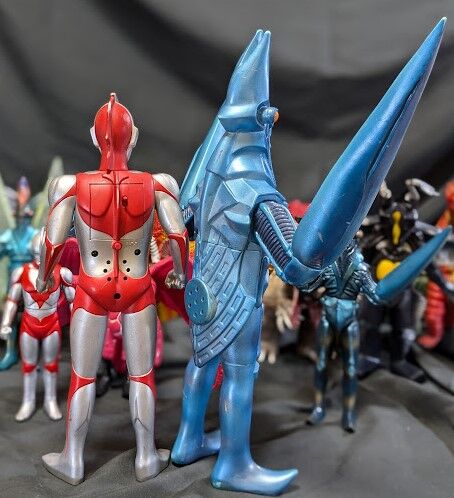 ウルトラマンパワード＆登場怪獣・宇宙人（バンダイ）ソフビ