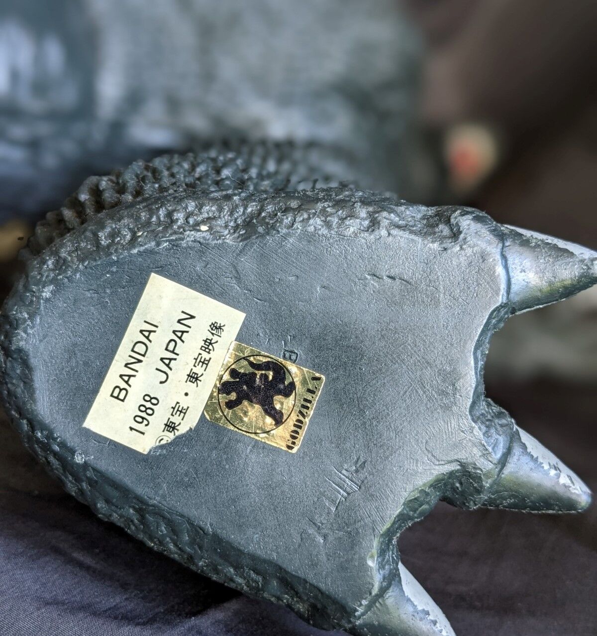 東宝怪獣 ゴジラ モスゴジラ バンダイ ポピー 1988 ゴジラ特大フィギュア