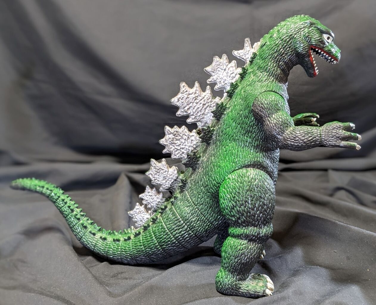 ゴジラ（インペリアル社）ゴム製フィギュア大小２体セット ゴジラ（インペリアル社）ビッグサイズ ゴム製フィギュア : 恐竜怪獣大