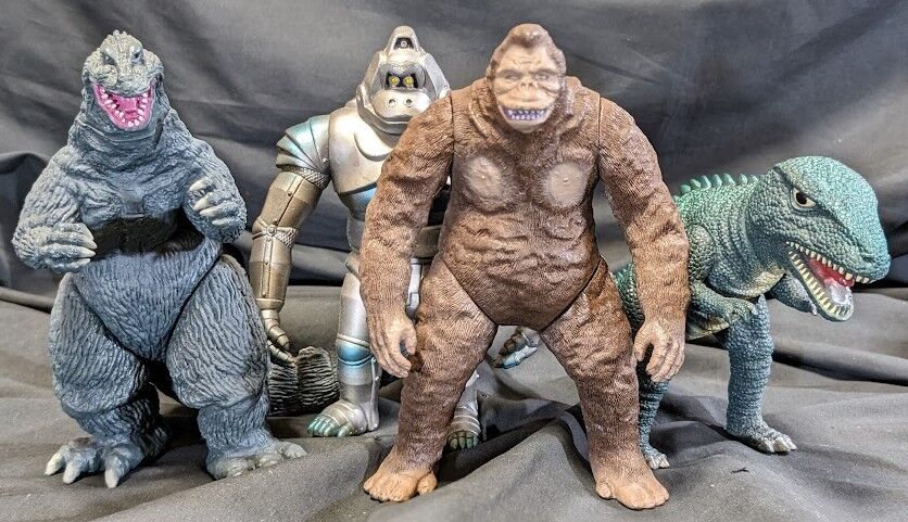 若者に人気のブランド キングコング＆メカニコング＆ゴロザウルス（バンダイ）＆ゴジラ ゴジラ