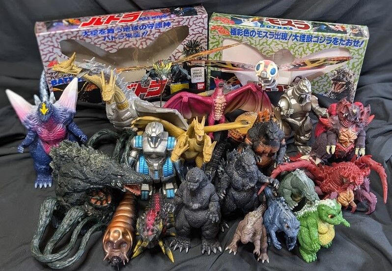 世界の ゴジラ平成VSシリーズ（バンダイ）ソフビフィギュア 特撮