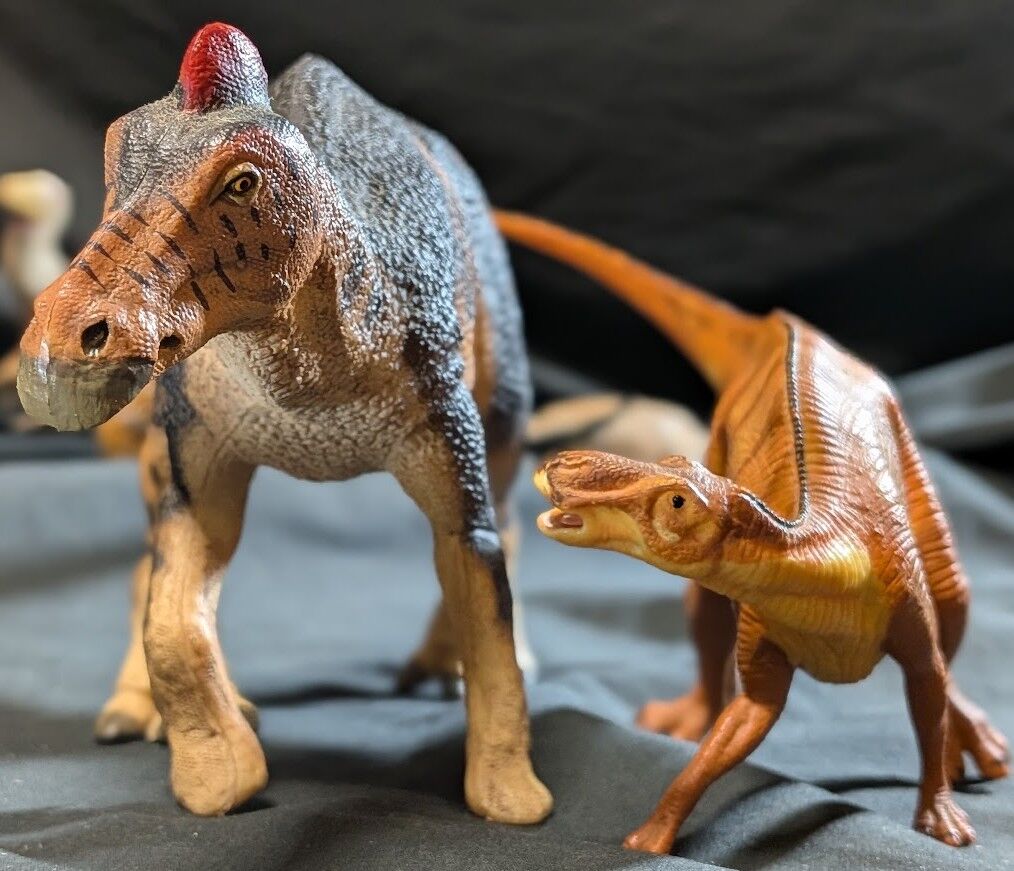 エドモントサウルス＆デイノケイルス他 （ＳＡＦＡＲＩ）PVCフィギュア５体セット エドモントサウルス＆デイノケイルス他 （SAFARI）PVCフィギュア
