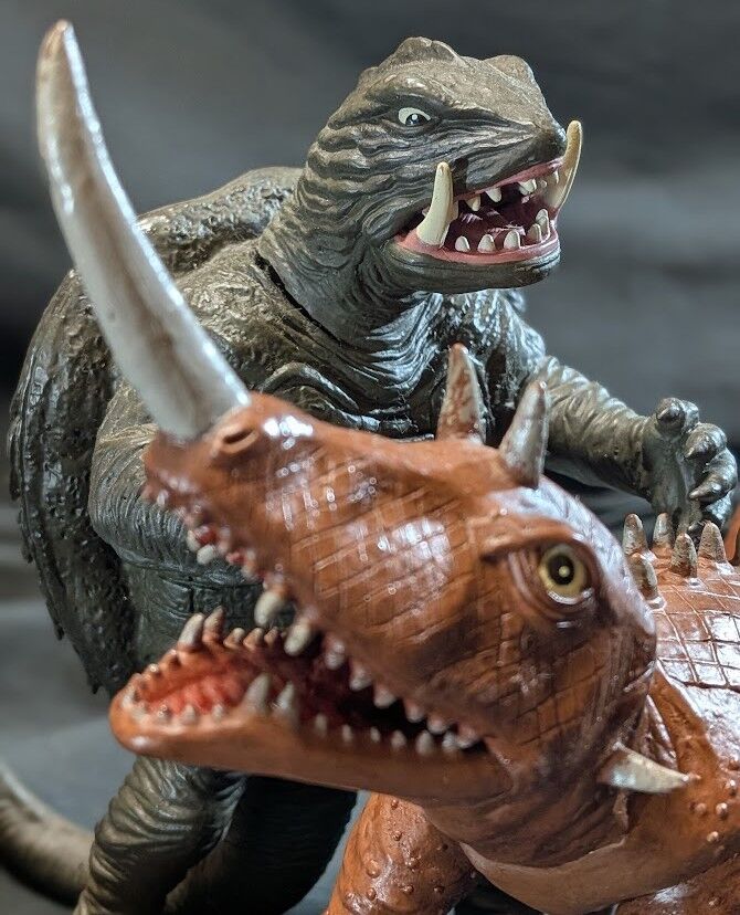 昭和ガメラ＆バルゴン（セガ・エクスプラス）ソフビフィギュア2体